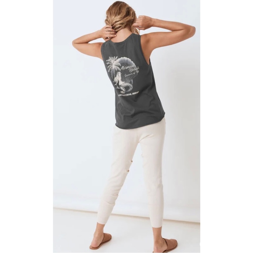 Spell Seven Mile Organic Cotton Trackies Natural - Picture 4 of 10